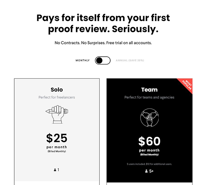 GoVisually offers two pricing plans.