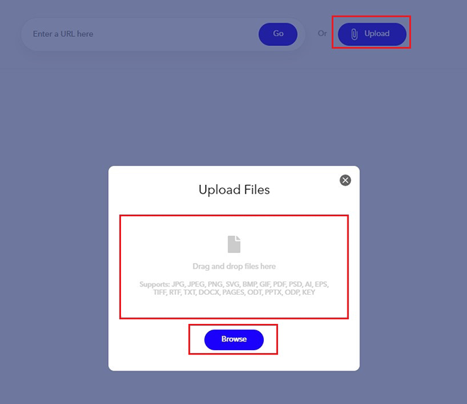 How to upload PDF files to MarkUp.io