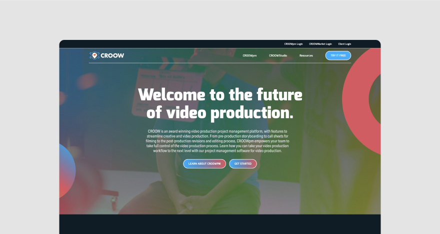 Croow homepage